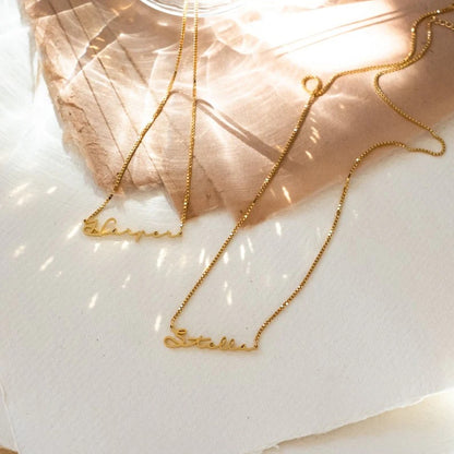 Signature Style Name Necklace